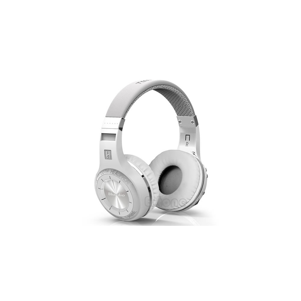 Bluedio Hurricane HT Bluetooth 4.1 Draadloze Stereo Hoofdtelefoon Headset: white