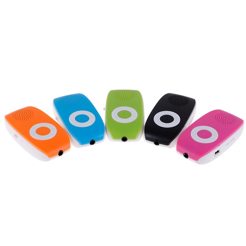 Reproductor de música MP3 para niños con Clip reproductor de música USB reproductor de MP3 compatible con tarjeta SD TF 32GB de música deportiva altavoz incorporado