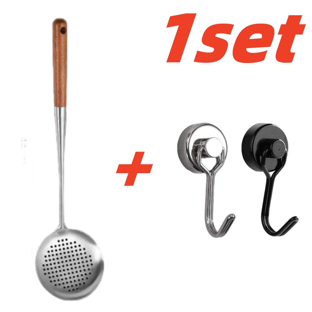 Ustensiles de cuisine Wok spatule fer et louche ensemble d'outils spatule pour équipement de cuisine en acier inoxydable accessoires de cuisine
