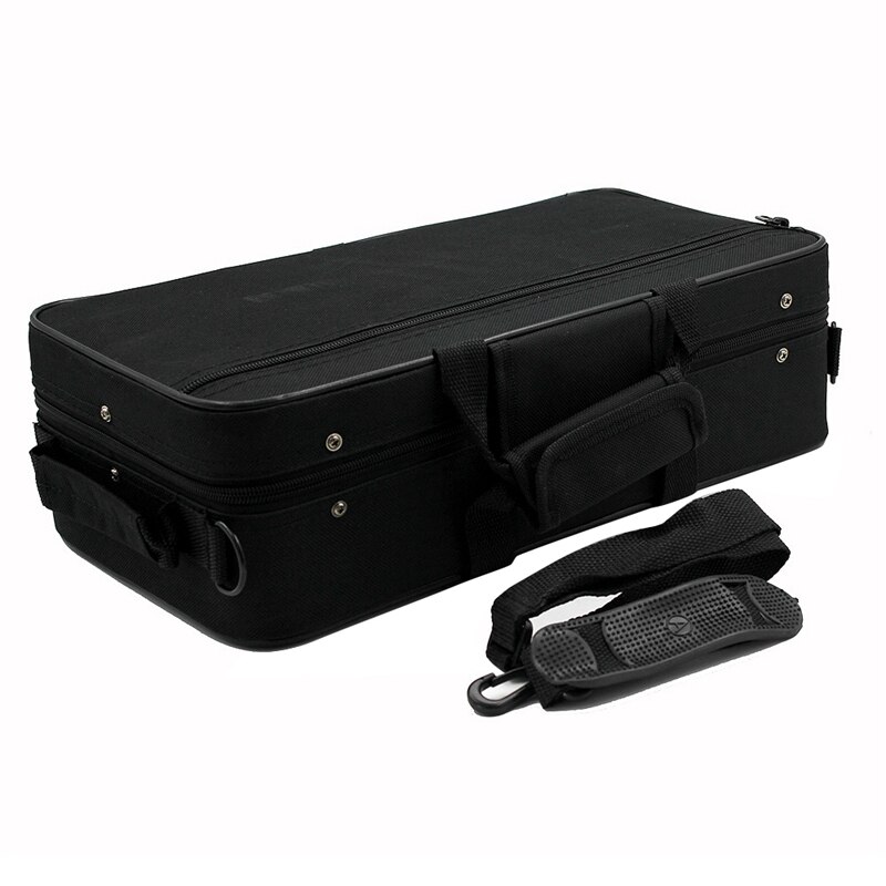 Bolsa de almacenamiento de instrumentos musicales caja de clarinete de espuma gruesa con correa de mango Anti-Dae y clarinete de almacenamiento