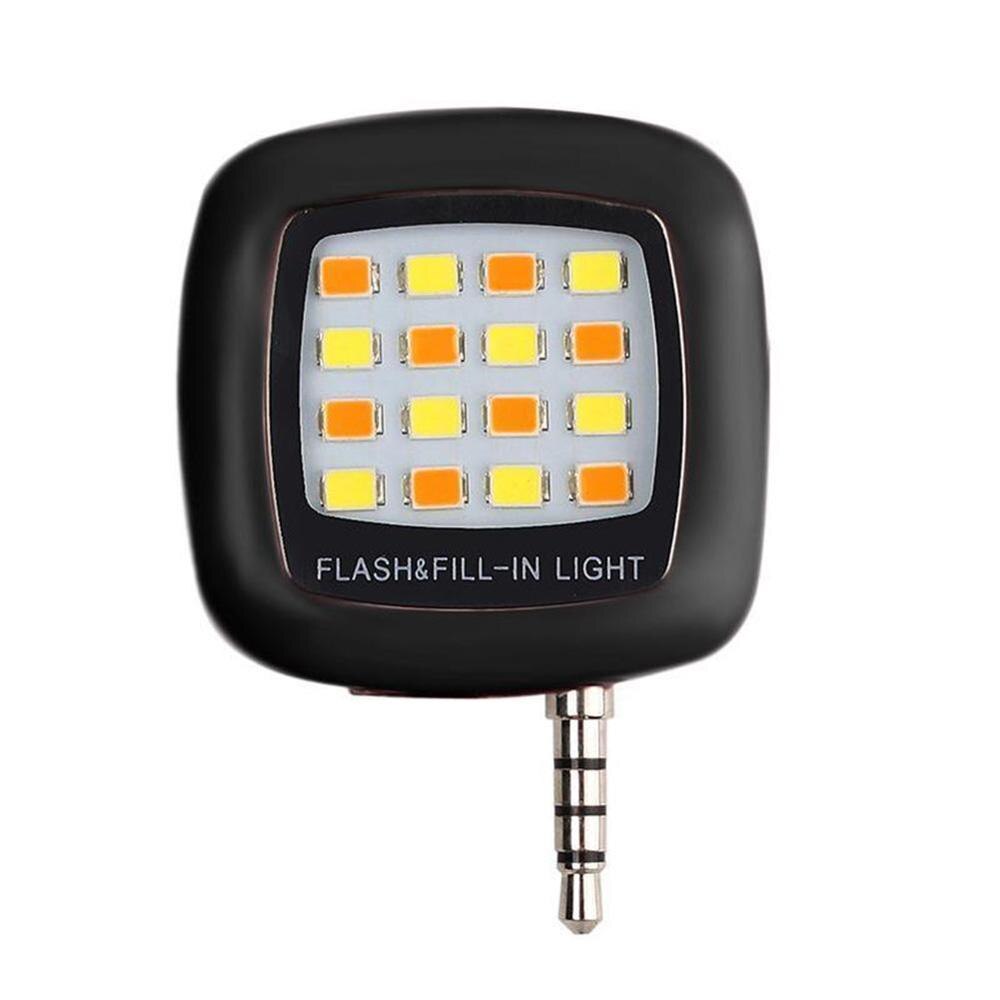 Selfie Rechargeable lampe de poche LED Up téléphone lumineux Selfie anneau lumière Clip photographie amélioration pour iPhone 8X7 Samsung