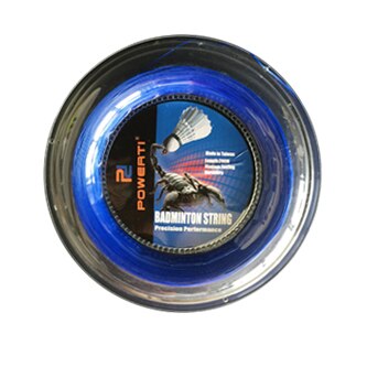 POWERTI 0,69mm Badminton Schläger Schnur Nanofibers Spule Badminton Ausbildung Schläger Schnur BX95 200m Weiche Gymnastik Schnur: Blau