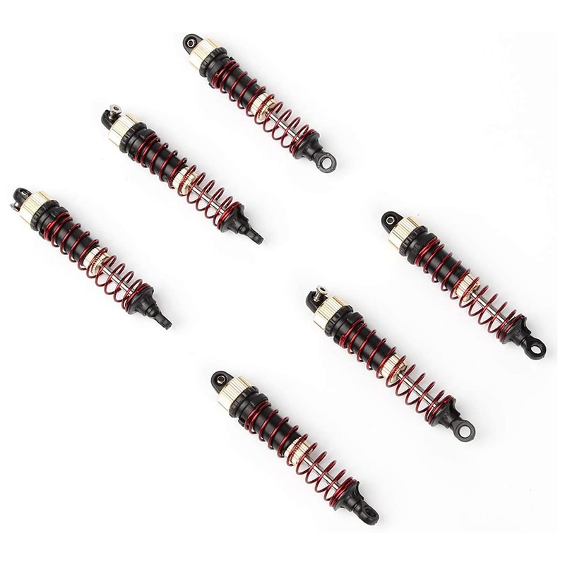 RC Shock Absorber, Adjustable Assembled Spring Damper Suspension Upgraded Oil Filled Shock 25-ZJ03 for 9125 RC Car