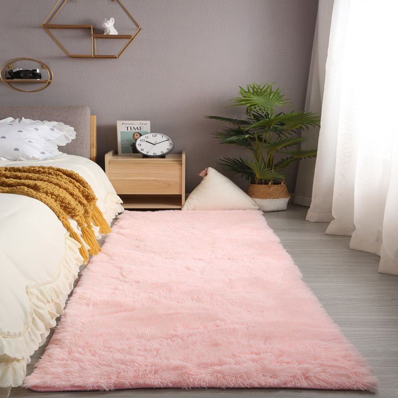 Plush Carpet Bedroom Carpet Bedside Mat Living Room Carpet Coffee Table Mat Comfortable Wool Blanket