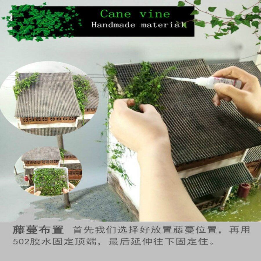 Architectuur Schaalmodel Diy Miniatuur Struiken Boom Voor Ho Trein Layout Landschap