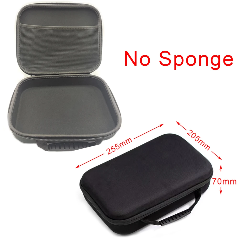 Foam Storage Bag Camera Lens Shockproof Box Travel Tool Box Outdoor EVA Zipper Fishing Case Electric Tools Accessories: DARK GRAY