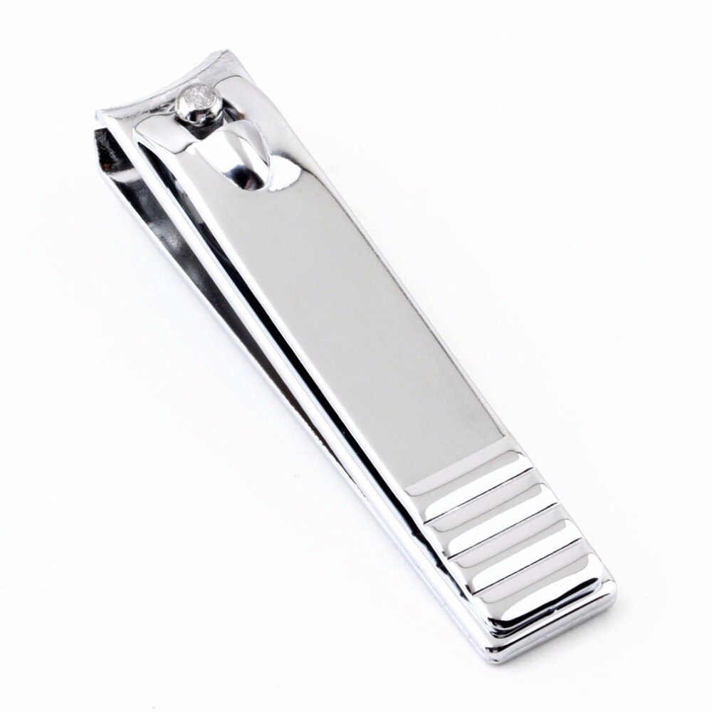 Stainless Steel Mini Portable Nail Clipper Cutter Trimmer Manicure Nail Art Toe Nail Clipper Manicure Beauty Tool Silver