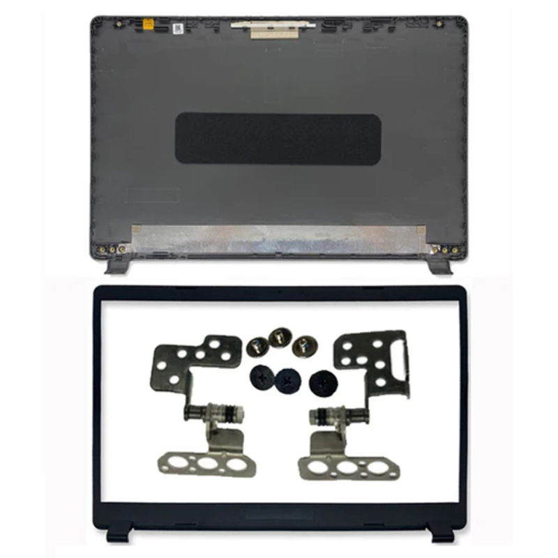 Voor Acer Aspire 3 N19C1 A315-42 A315-42G A315-54 A315-54K A315-56 EX215-52 LCD Back Cover Achterdeksel Bezel Scharnieren Top Case Grijs