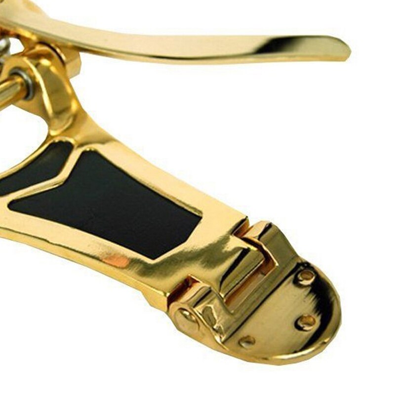 Golden Tremolo Vibrato Bridge Tailpiece Hollow body Archtop for Les Paul Guitar