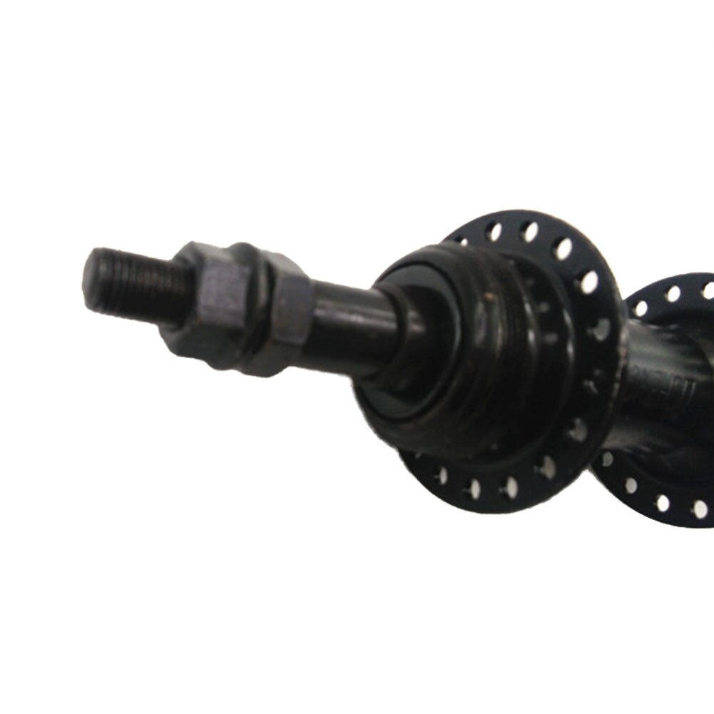 Wheel Front/Rear Practical Bike Hub Bicycle Universal 32 Holes Durable Replacement Direct Use Black Iron Steel Spokes Assembling