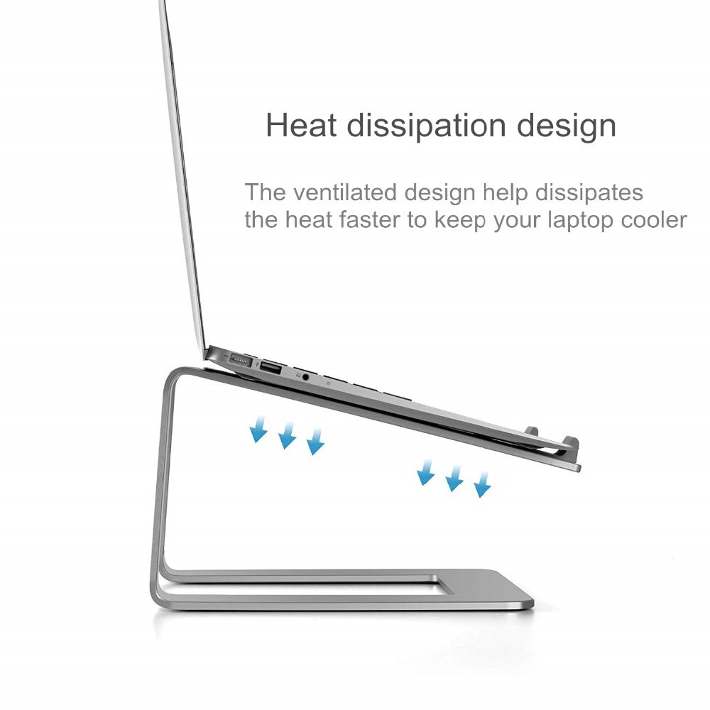 Alle metal bærbar stativ base notebook støtte stativ holder til macbook air pro imac beslag computertilbehør riser bordstigning