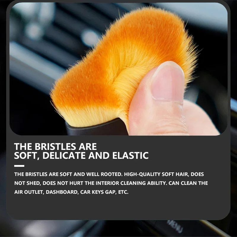 Auto Airconditioner Schoonmaakborstel Auto Luchtuitlaat Spleet Stofverwijderingsborstels Voor Auto-Interieur Reinigingsborstelaccessoires