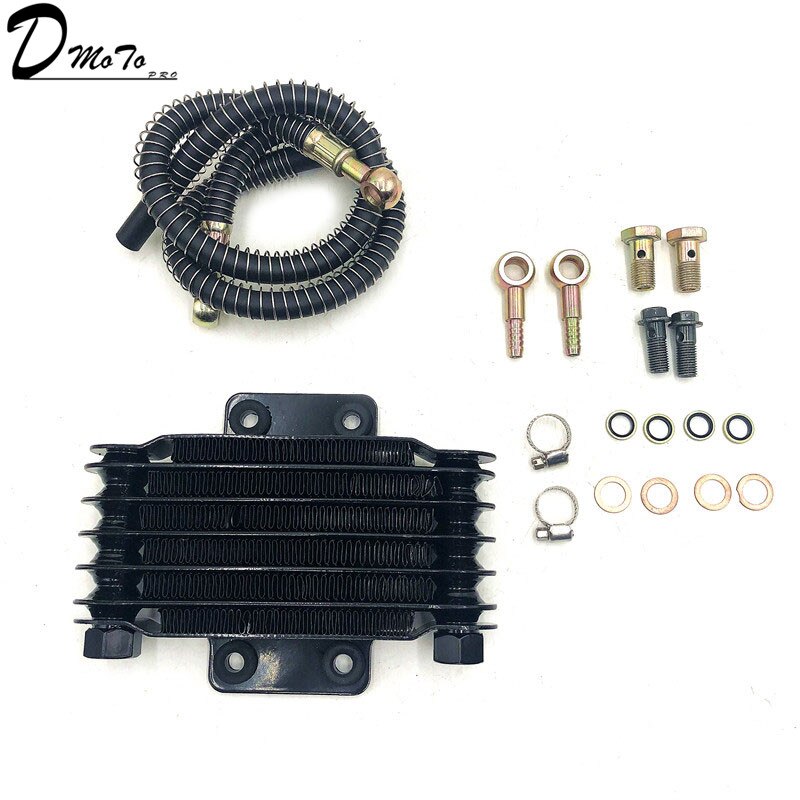 Radiateur de refroidissement à huile | Dirt Pit Bike singe Racing moto haute performance, accessoires de reflux Kayo esb chinois de vélo: Oil Cooler set Bk