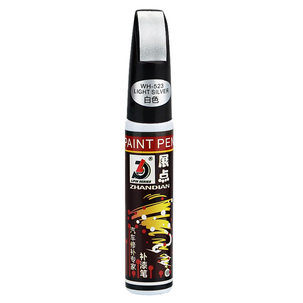 8 couleurs voiture Auto manteau Scratch clair réparation peinture stylo retoucher imperméable à l'eau dissolvant applicateur outil pratique: 04