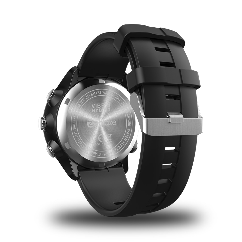 Neue Zeblaze VIBE 4 hybrid Flaggschiff Robuste Smartwatch 50M Wasserdicht 33-monat bereithalten Zeit 24h Alle- nasser Überwachung Clever Uhr