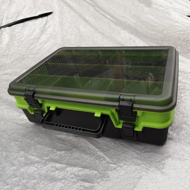 Fishing BaitBox: Large Capacity Double Layer Portable Tackle