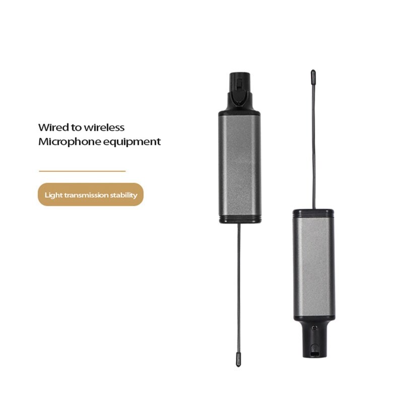 Microphone Wireless System Transmitter and Receiver for Dynamic Microphone Audio Mixer Wireless Microphone