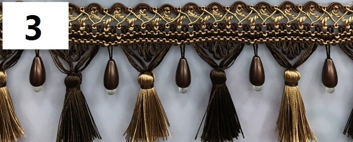 Adornos para cortinas, accesorios de decoración, accesorios para cortinas, cuentas de joyería L2151: 3