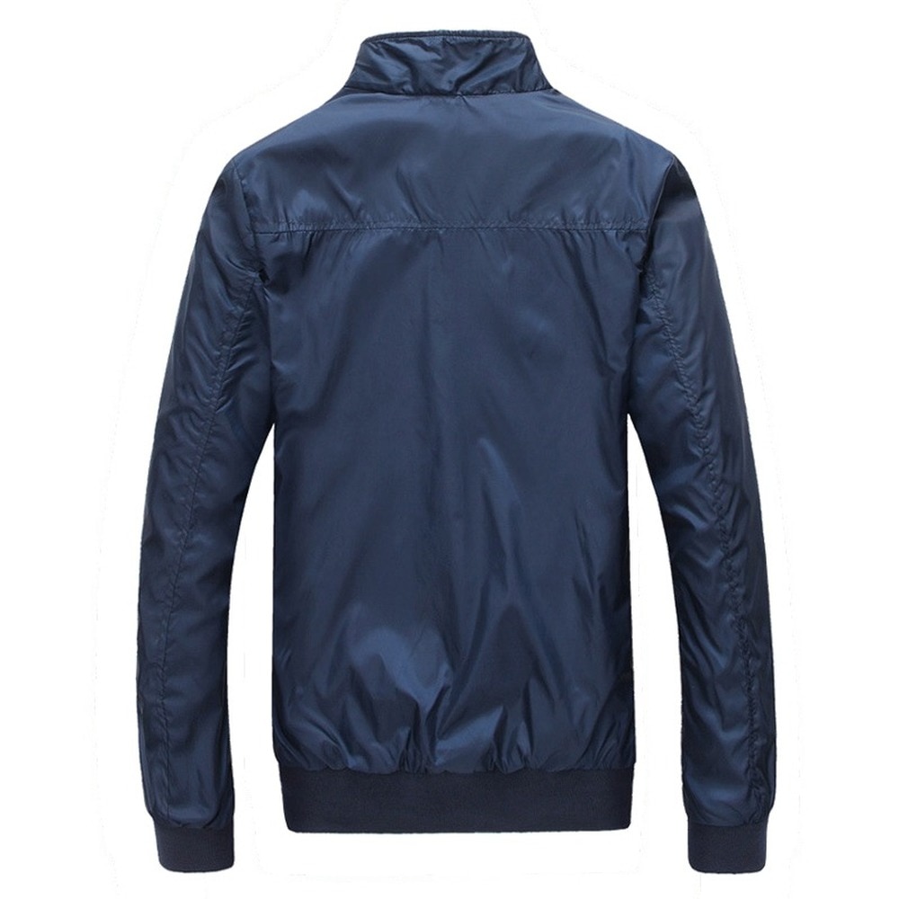 M -5xl vårsommer jakke herre uformelt tynn tykk vindjakke høyskole bomber svart vindjakke homme varsity jakke stor størrelse  yj19