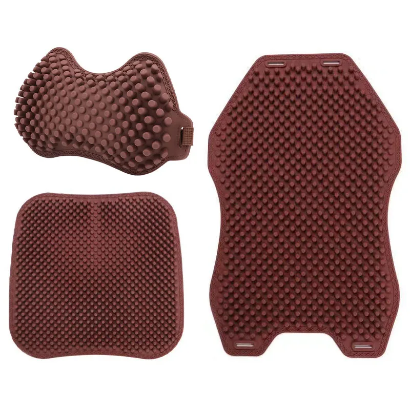 Juego de 3 piezas de cojines para coche, almohadas de silicona para coche, reducción de presión y cómoda protección para el cuello, reposacabezas: royal blue