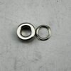 400set 4.5MM copper black nickel blow hole garment accessories metal eyelet: silver
