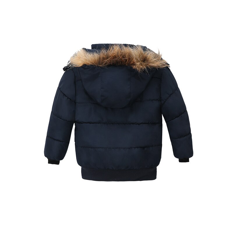 Herfst Winter Mode Jongens Thicken Warm Hooded Bovenkleding Jassen Kinderen Jassen Kids Hooded Kleding Voor 2-4 Jaar