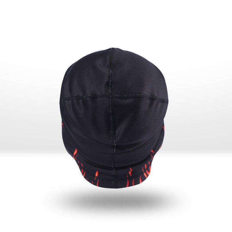 Ckahsbi Outdoor Mannen Sneldrogende Katoen Afdrukken Fietsen Cap Hoofddoek Hoofdband Vrouwen Winter Hoed Running Sport Piraat Vlam Hoed kap