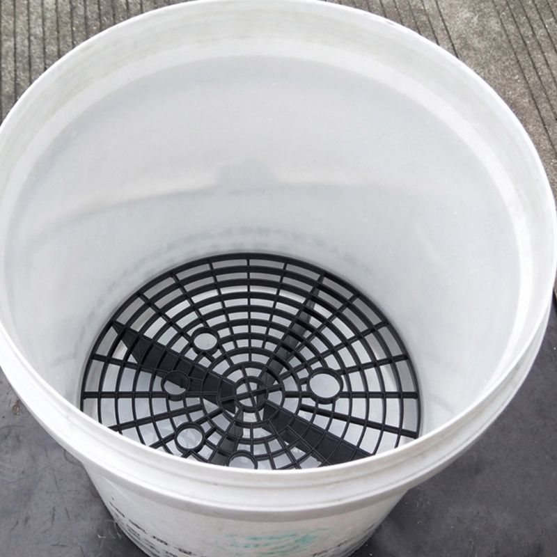 Cyklon snavs fælde bilvask sand filter isolering net spand indsætte bil  g99f