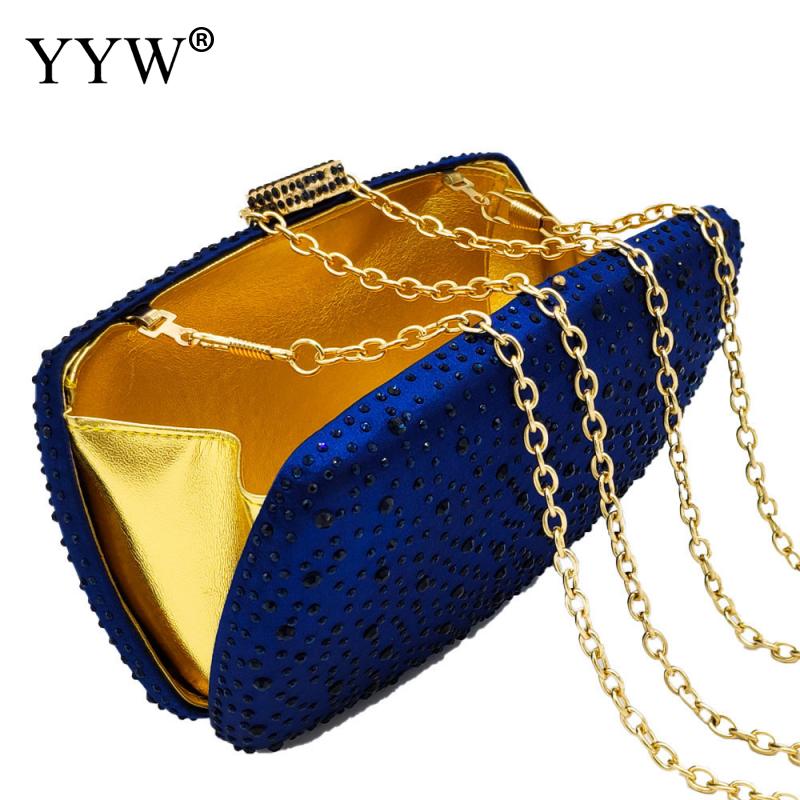 Geel Portemonnee Vol Strass Vrouwen Clutch Portemonnees Pochette Femme Green Party Clutch Suede Rose Purse Bruiloft Prom Bag Sac