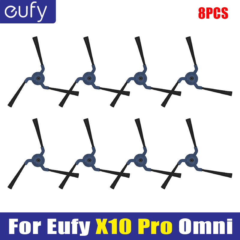 Piezas de repuesto para Eufy X10 Pro Omni, accesorios, filtro de Cepillo Lateral de rodillo, paño de mopa, almohadillas, bolsa de polvo, pieza de aspiradora: Azul