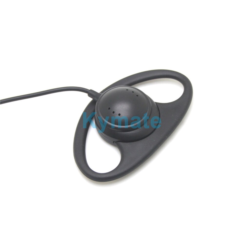 D-forme flambant neuf 3.5mm caché micro acoustique Tube écouteur casque 1 broche pour Moto Radio