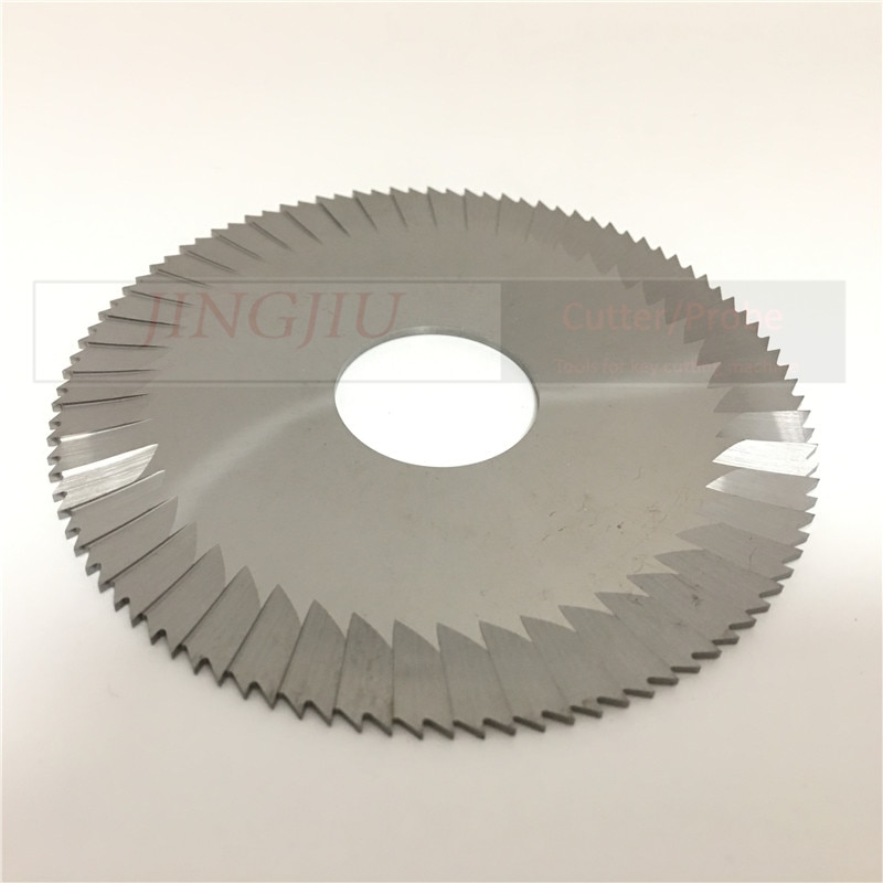 Fraise latérale et frontale D700204ZB (SG6) (80X1.3X22) pour KEYLINE 206 & RS206 300SF Machine à clés
