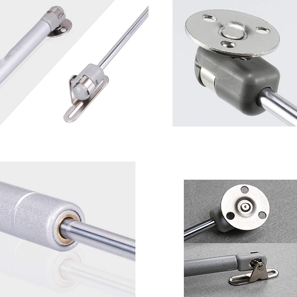 4X 80N Gasveer, Tillen Ondersteuning Cover Ondersteuning, Voor Keukenkast Deur Ondersteuning