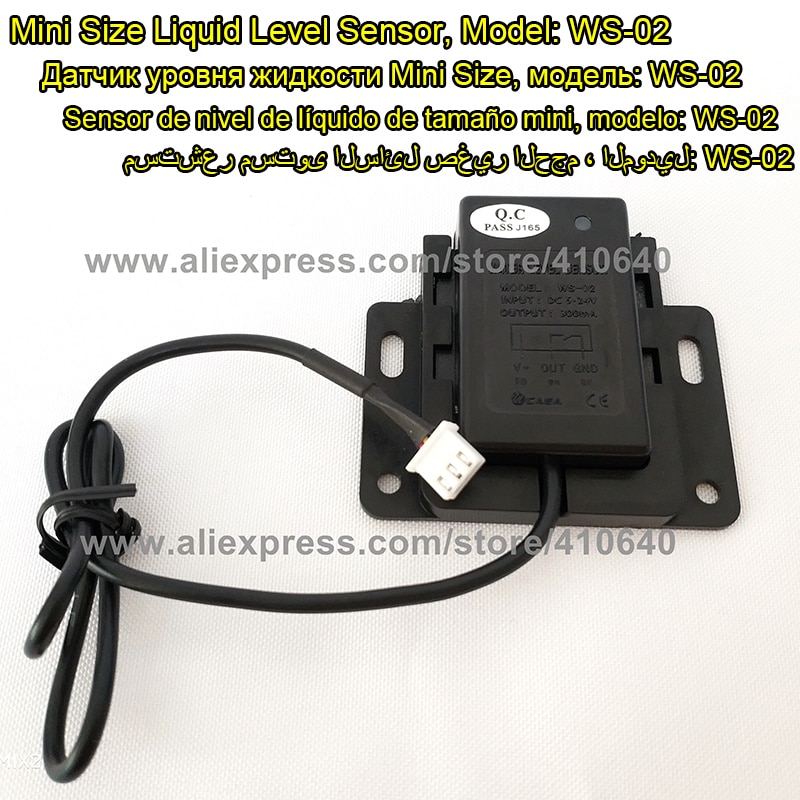 2 Piece Non Contact Liquid Level Sensor For Tank Container Bathtub Aquarium or Family Usage Water Tank No Need Touch Liquid