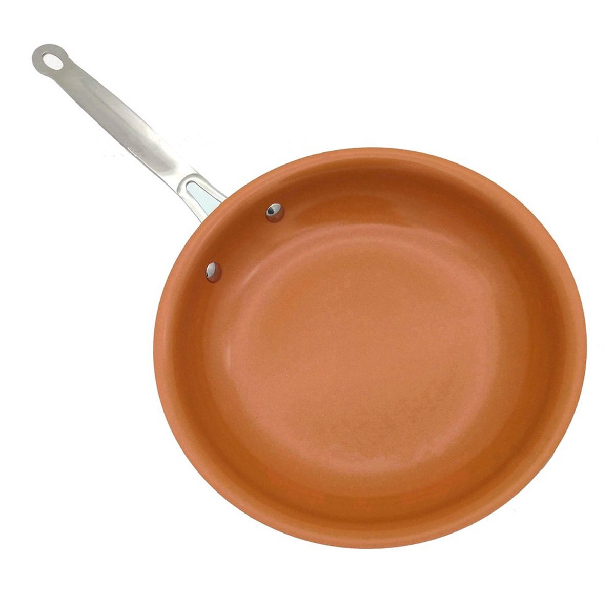 8/10 Inch Non Stick Copper Frying Pan Universal For Gas & Induction Cooker
