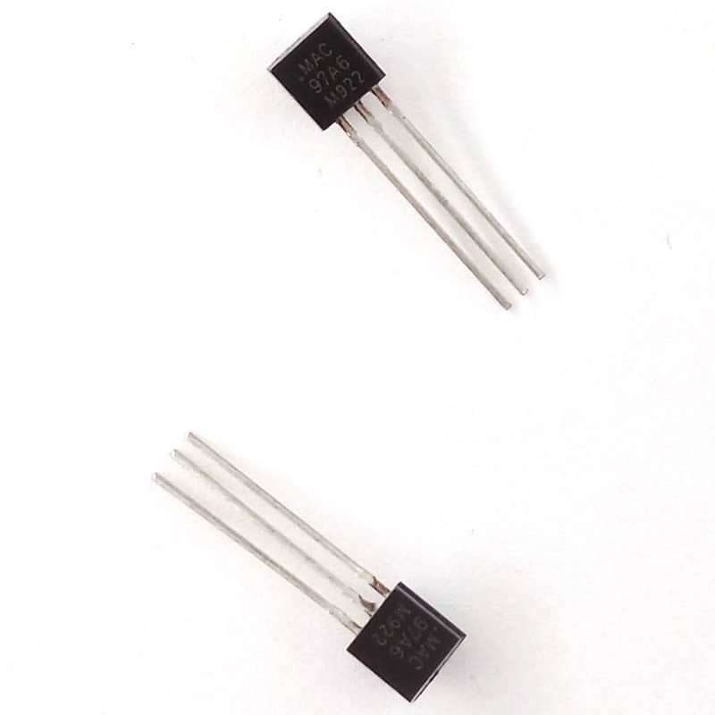 Mcigicm 100 stk mac 97 a 6 400v 600ma silicium styret switch til -92 ensretter diode tyristor