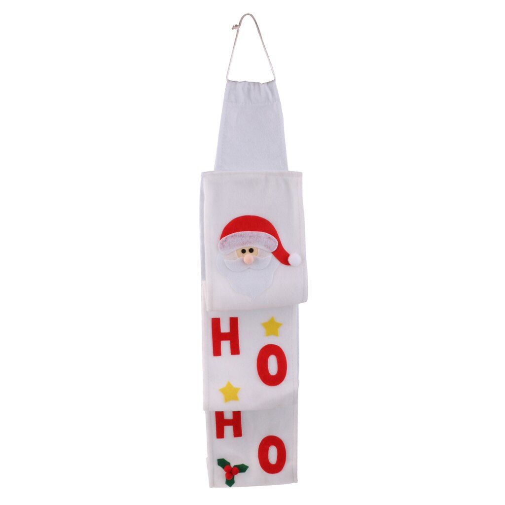 Christmas Santa Claus Toilet Roll Paper Holder Xmas Tissue Cover Storage Bathroom Accessories for Home Office Shop Hotel