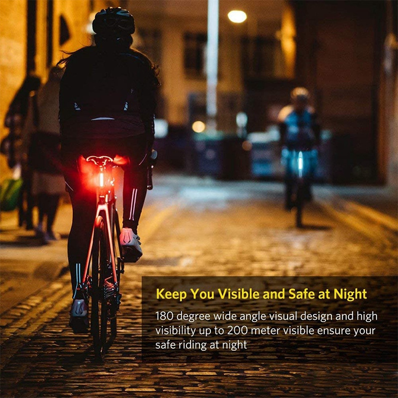 Fiets Achterlichten Heldere Fiets Achterlicht Usb Oplaadbare Hoge Intensiteit Achterlichten Voor Meest Bike Fietsen Safet