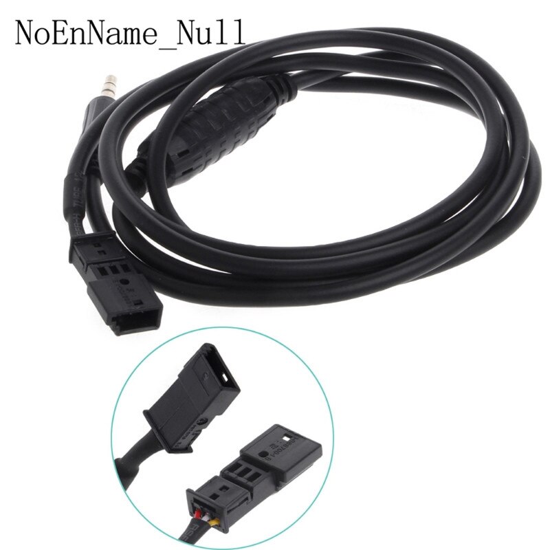 3 pin 3.5mm jack aux adapter radio interface kabel til bmw  bm54 e39 e46 e53 x5