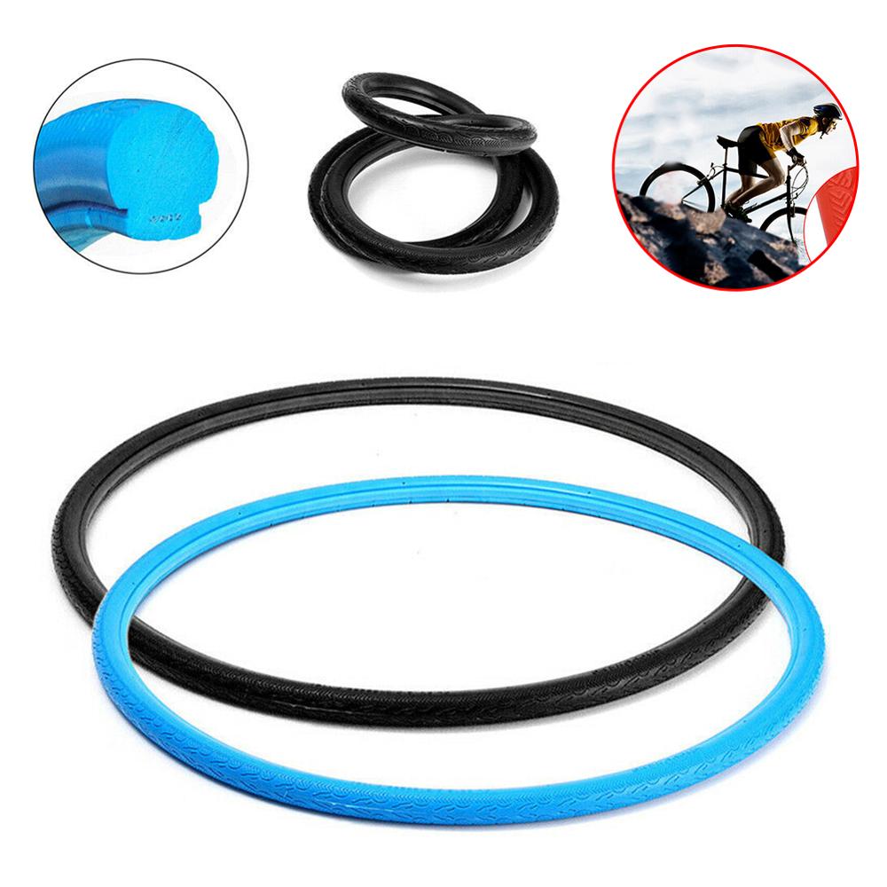 700x23C Bicycle Tire Road Fixed Gear Urban Bike Tubeless Vacuum Tyre 26 Inch Dead Speed Solid Tire Stability Bicycle Accessories