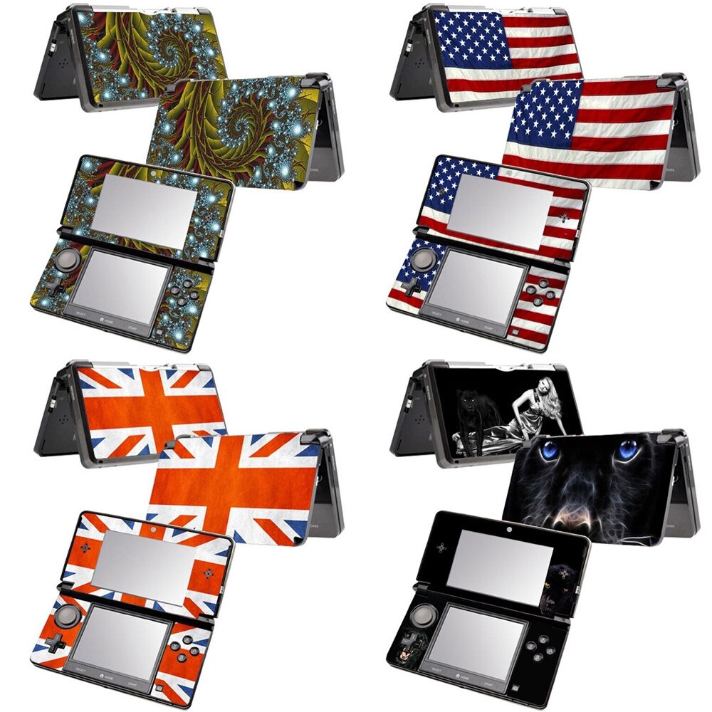 Cartoon Meisje Vinyl Skin Sticker Protector Voor Nintendo Voor 3DS Skins Stickers