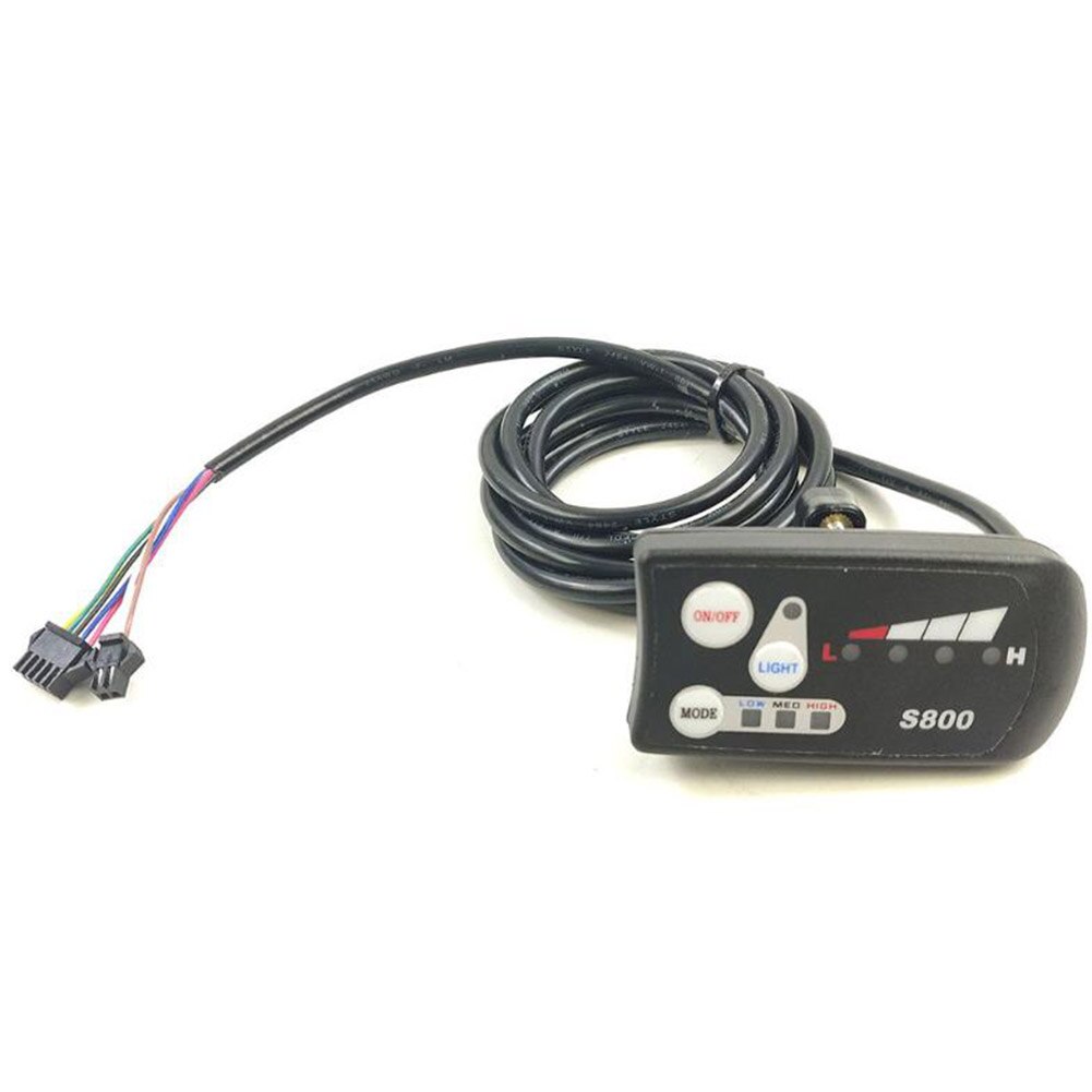 Display LCD Bici Elettrica S866 - Impermeabile IP65, 24V/36V/48V, Per Manubri 22mm - Foto 4