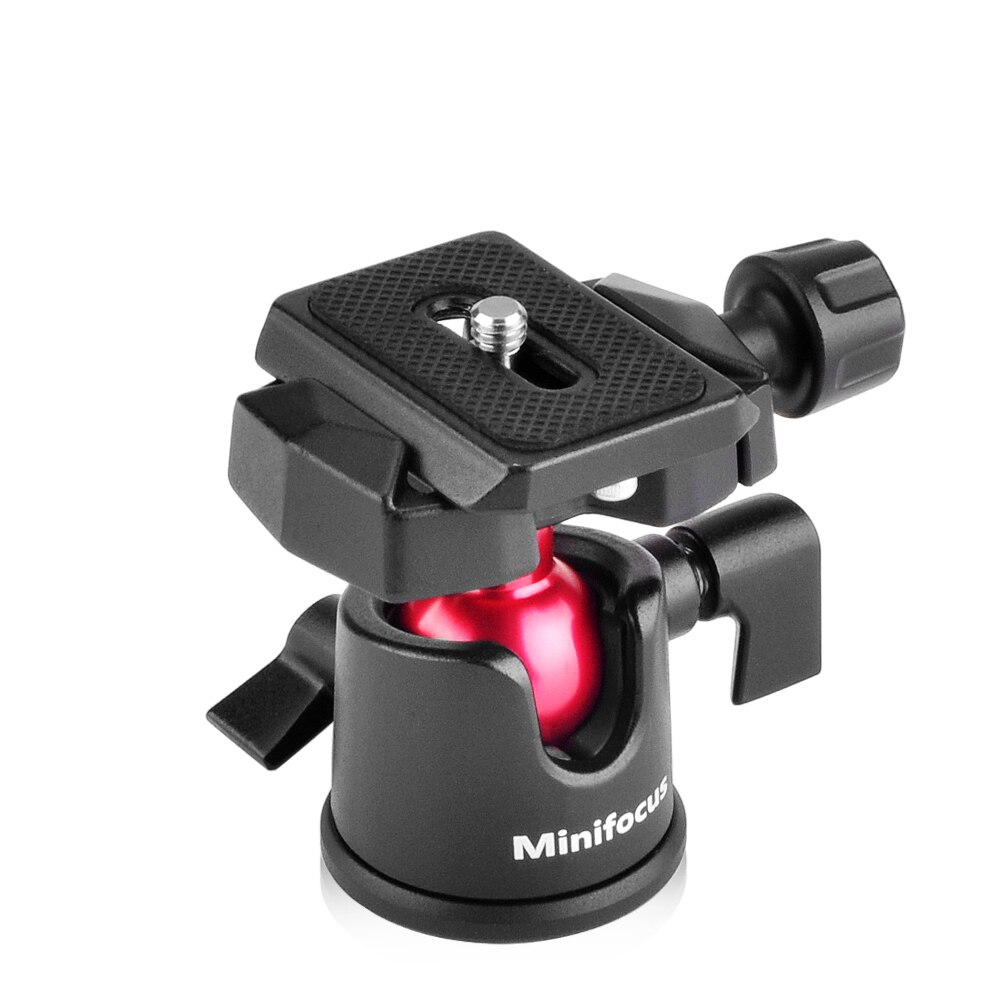 Tripod Ball Head 360 Degree Rotating Panoramic Ballhead with 1/4 inch Quick Shoe Plate for DSLR Camera Camcorder Tripod Monopod