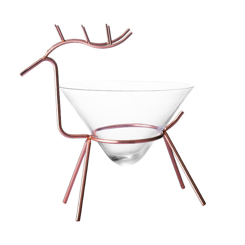 &quot Brandreth Mule Deer Martini Cocktail Glas Wedding Party Bar Nachtclub Champagne Coupes Fluiten Kegel Muller Tipsy Wijn Cup&quot;: Rose Gold