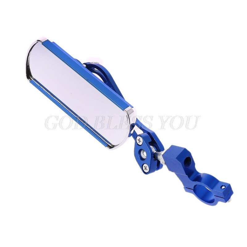 Cycling Bike Bicycle Classic Rear View Mirror Handlebar Flexible Safety Rearview: Sky Blue