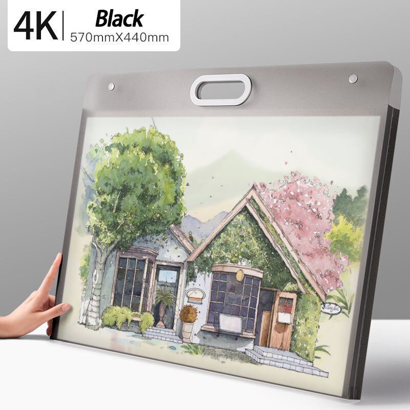 Drawing Paper Drawing Bag Storage Works Favorites Children's Drawing Storage Bag Painting Drawings Art Album: 3