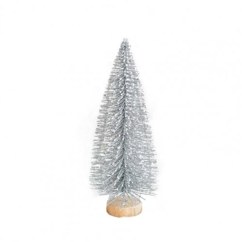 Mini sapin de noël de couleur rose Stable, décoration universelle, petit arbre de noël