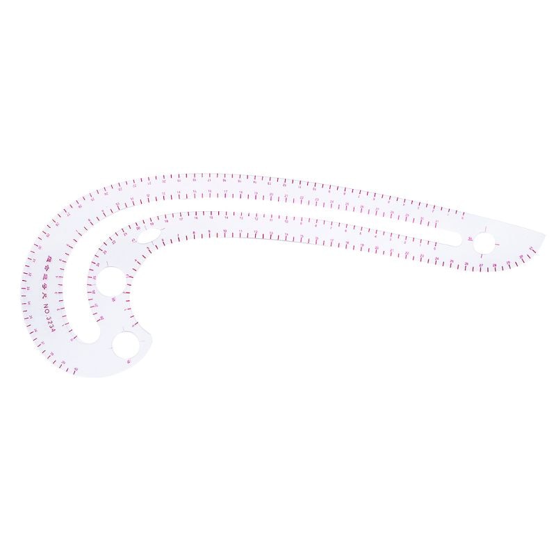 Ruler French Curve Cutting Rulers Yardstick Sewing Tools Measure Dressmaking Comma Line Straight Ruler Sewing Clothing Rulers