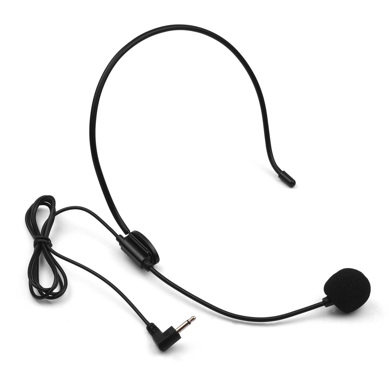 UHF Wireless Headset Microphone with Transmitter &amp; Receiver LED Digital Display Bodypack Transmitter for Teaching Speech