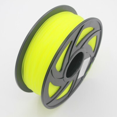 PETG 3D Printer Filament 1.75 Mm 1Kg Printing Luminous Glowing In The Dark Green Orange Blue Yellow Red Materials Fluorescence: Luminous yellow